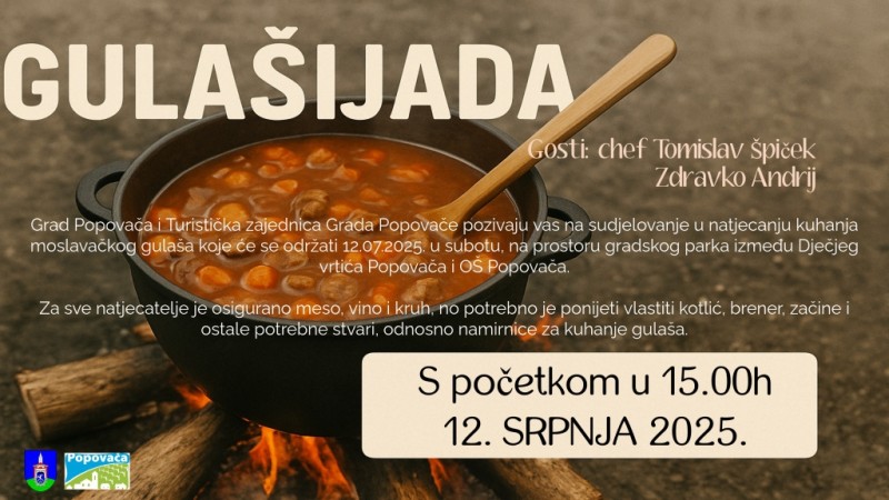 Gulašijada u Popovači 2025.